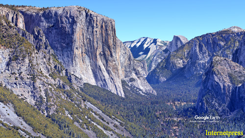 El Capitan as viewed from the west.