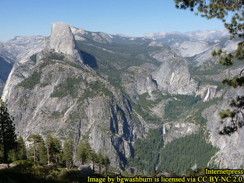 View of Half Dome from Washburn Point